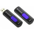 USB 64GB  Transcend  500 черный